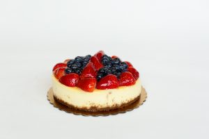 Fresh Fruit Topped Cheesecake