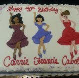 Custom Dancer cake
